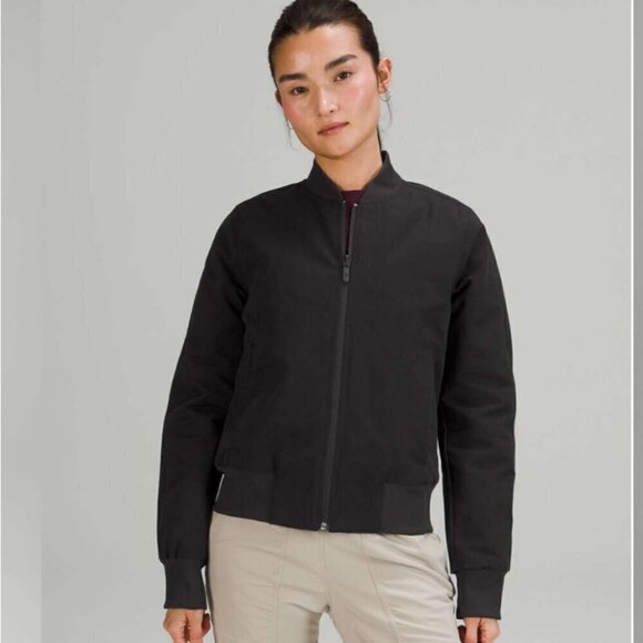 lululemon athletica Jackets & Blazers - Lululemon Non-Stop Reversible Cotton Jacket NWT | Water-Resistant Bomber 2